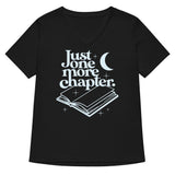 Just One More Chapter Women's V-Neck Tee