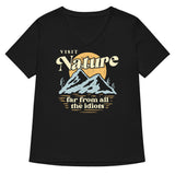 Visit Nature Women's V-Neck Tee