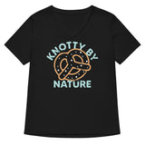 Knotty By Nature Women's V-Neck Tee