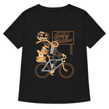 Welcome To Sleepy Hollow Women's V-Neck Tee