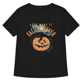 Fall Forever Women's V-Neck Tee