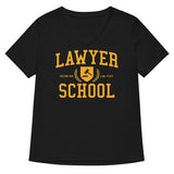Lawyer School Women's V-Neck Tee