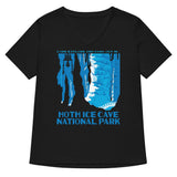 Hoth Ice Cave National Park Women's V-Neck Tee