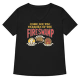 The Fire Swamp Women's V-Neck Tee