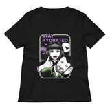 Stay Hydrated Women's V-Neck Tee