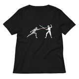 Light Fencing Women's V-Neck Tee