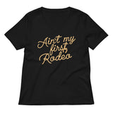 Ain't My First Rodeo Women's V-Neck Tee