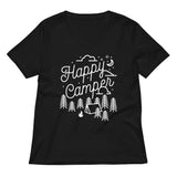 Happy Camper Women's V-Neck Tee