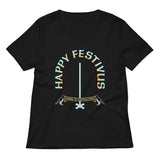 Happy Festivus Women's V-Neck Tee