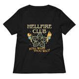 Hellfire Club Women's V-Neck Tee