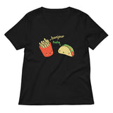 Hola Taco Women's V-Neck Tee