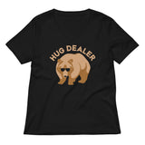 Hug Dealer Women's V-Neck Tee
