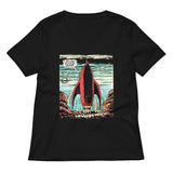 I Don't Want To Live On This Planet Anymore Women's V-Neck Tee