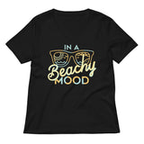 In A Beachy Mood Women's V-Neck Tee