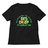 It's Bobsled Time Women's V-Neck Tee