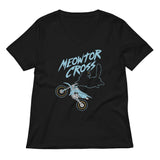 Meowtor Cross Women's V-Neck Tee