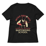 Regular Human Bartending School Women's V-Neck Tee