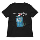 Doctor Ho Ho Ho Women's V-Neck Tee