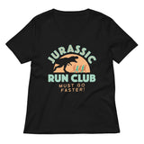 Jurassic Run Club Women's V-Neck Tee