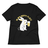 In My Hoppy Place Women's V-Neck Tee