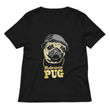 Notorious PUG Women's V-Neck Tee