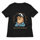 Skilled Sealor Women's V-Neck Tee
