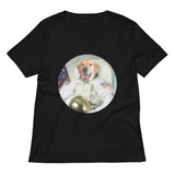 Astrodog Women's V-Neck Tee