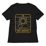 The Hermit Women's V-Neck Tee