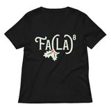 Fa LaLaLaLaLaLaLaLa Women's V-Neck Tee