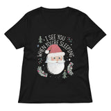 I See You When You're Sleeping Women's V-Neck Tee