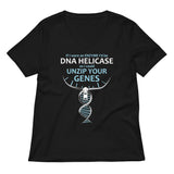 DNA Helicase Women's V-Neck Tee