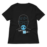 Let's Cook Women's V-Neck Tee