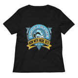 Fish Out Of Lager Women's V-Neck Tee