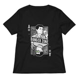 Danger Zone Women's V-Neck Tee