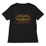 Nelson And Murdock Women's V-Neck Tee