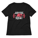 Jurassic Squat Women's V-Neck Tee