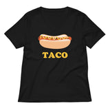 Hotdog Taco Women's V-Neck Tee