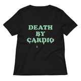 Death By Cardio Women's V-Neck Tee