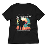 I Survived The Barbenheimer Women's V-Neck Tee