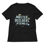 Master Builders Assemble! Women's V-Neck Tee