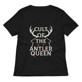 Cult Of The Antler Queen Women's V-Neck Tee