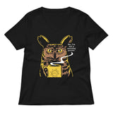 No, I'm Not A Morning Person Women's V-Neck Tee