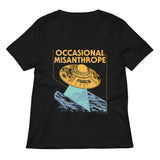 Occasional Misanthrope Women's V-Neck Tee