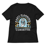 Party Planning Committee Women's V-Neck Tee