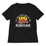Rum Ham Women's V-Neck Tee