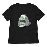 Shredded Women's V-Neck Tee