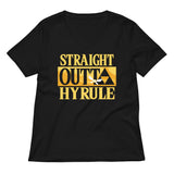 Straight Outta Hyrule Women's V-Neck Tee