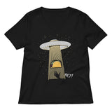 Taco Abduction Women's V-Neck Tee