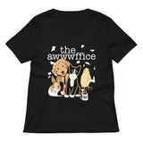 The Awwwffice Women's V-Neck Tee