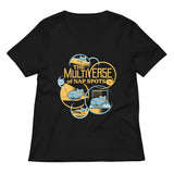 The Multiverse Of Nap Spots Women's V-Neck Tee